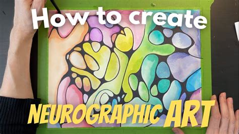 Neurographic Art Art Therapy Step By Step Instructions Youtube