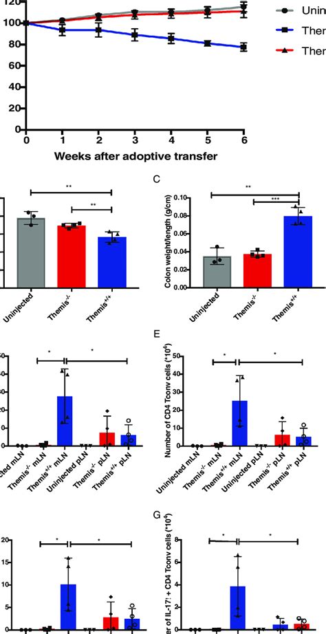 Cd4 T Cells From Themis Mice Have Defective Effector Functions In