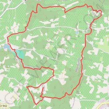 Trace Gps Les Ocres De Mormoiron Itin Raire Parcours