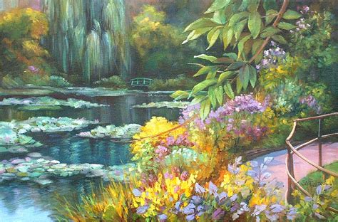 Art by Saltiel: Monet's Pond