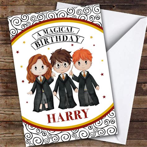 Free Printable Harry Potter Happy Birthday Cards Download Free