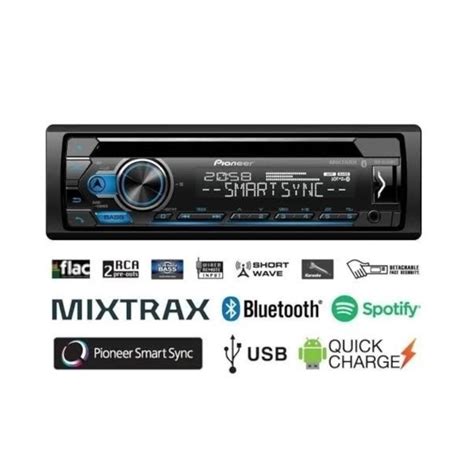 Ripley AUTORADIO PIONEER DEH S4250BT CD BT USB MP3 AUX