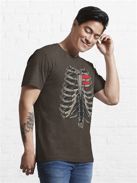 Rib Cage Heart T Shirt By Kimberlymarie Redbubble