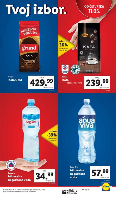 Lidl Katalog Novo Sni Enje Od Maj Akcija Traje Od