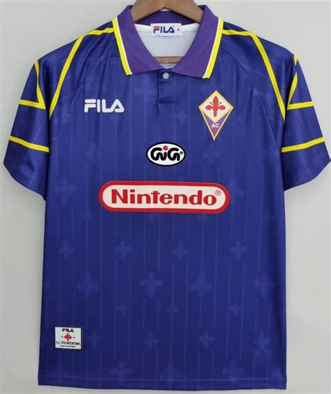 Fiorentina Retro Soccer Jersey Soccer Jersey Football Shirts