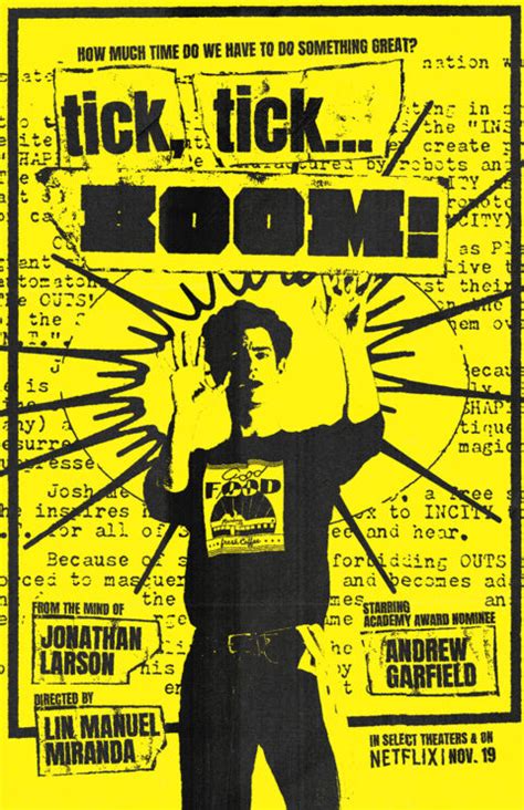 Tick Tick Boom Archives | PosterSpy