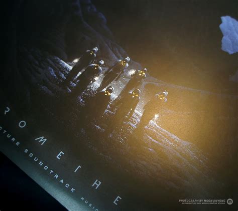 Mondo Prometheus Ost By Marc Streitenfeld Limited Edition White And Grey Splatter Vinyl Hi