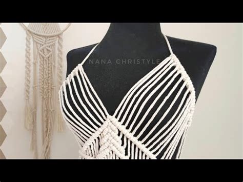 Easy Diy Macrame Bikini Top Beach Dress Tutorials Macrame For Beginners