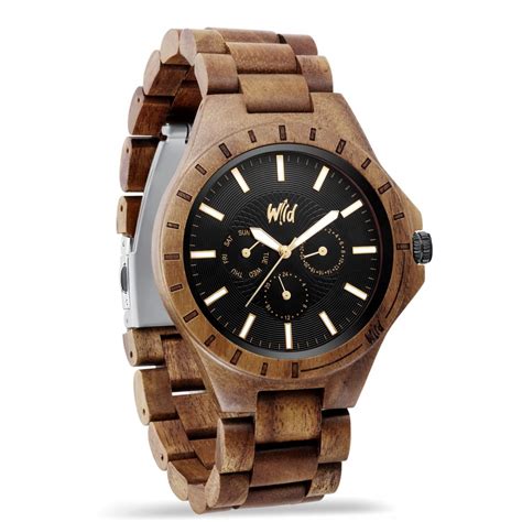 Montre En Bois Wild Personnalisable Pour Toutes Occasions