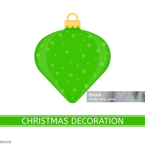 Christmas Tree Decoration Isolated Stock Illustration Download Image