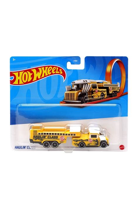 HOT WHEELS Haulin Class Taşıyıcı Tır Hotwheels Kamyonlar Çekici Tırlar Sarı Fiyatı Yorumları