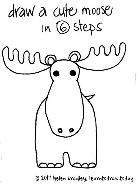 Moose Drawing