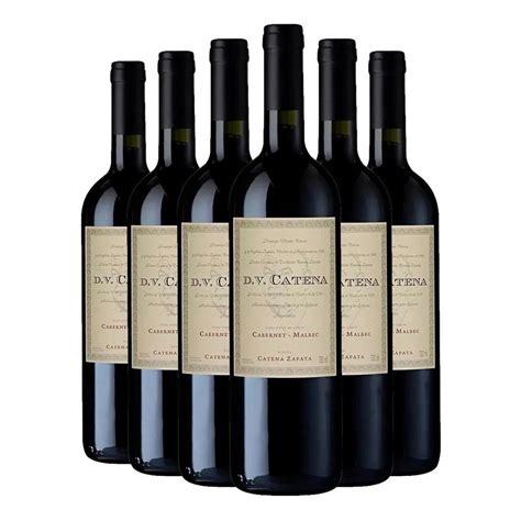 Kit 4 Vinho Tinto Argentino Dv Catena Cabernet Malbec Submarino