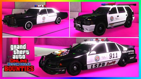 ALL NEW Police Vehicles COP Cars IMPALER Sz GREENWOOD Dorado GTA 5