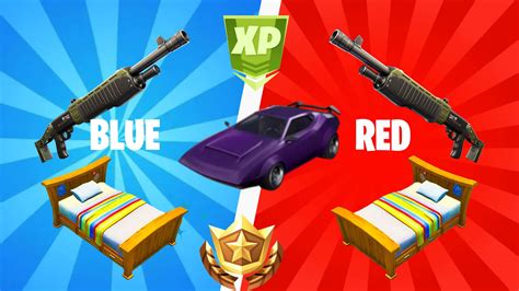 🔴 Red Vs Blue 🔵 Bed Wars Mythics Fortnite Creative Map Code Dropnite