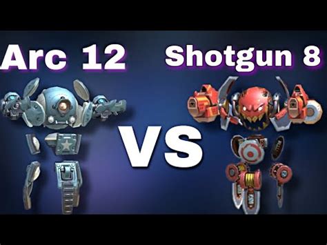 Mech Arena Surge Shotgun Vs Surge Arc Youtube