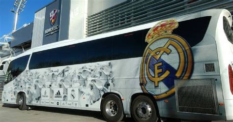 Real Madrid team bus suffers accident in Germany