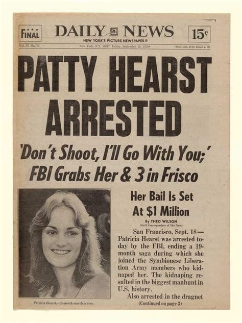 16 Crazy Facts About The Kidnapping of Patty Hearst - History Collection