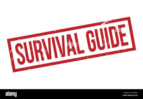 Survival Guide Rubber Stamp Seal Vector Stock Vector Image And Art Alamy