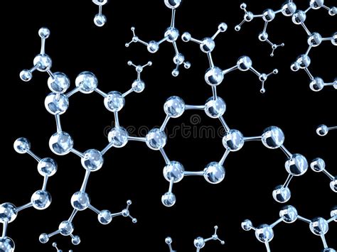 Abstract Molecular Structure Stock Illustration Illustration Of Macro Internet 93331348