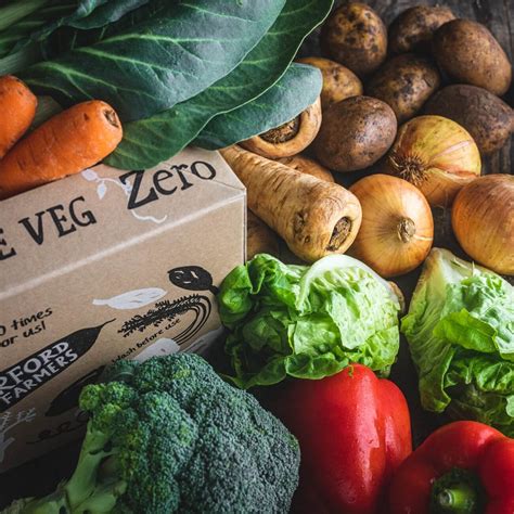 Organic Zero packaging organic veg box - medium / Riverford