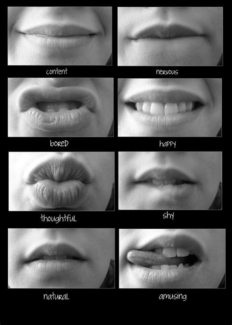 Lip Emotions By Josine Deviantart