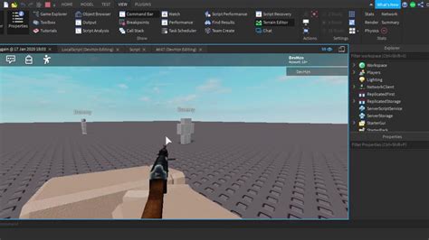 Roblox Gun Test YouTube