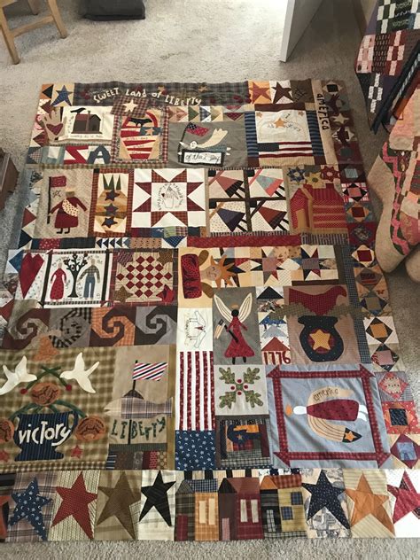 Humble Quilts Sweet Land Of Liberty Linky And Instruction Finale