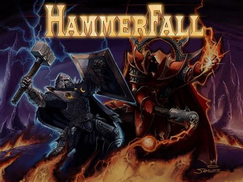 Hd Wallpaper Album Cover Hammerfall Heavt Metal Wallpaper Flare