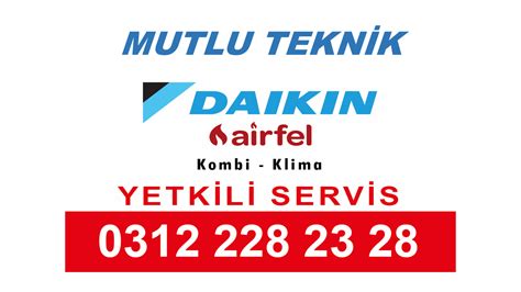 MUTLU TEKNIK DAIKIN AIRFEL YETKILI SERVISI Ankara Etimesgut Firmadan