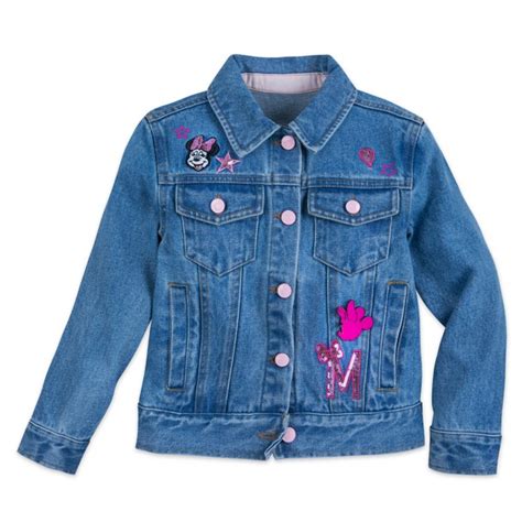 Minnie Mouse Denim Jacket For Girls Disney Store