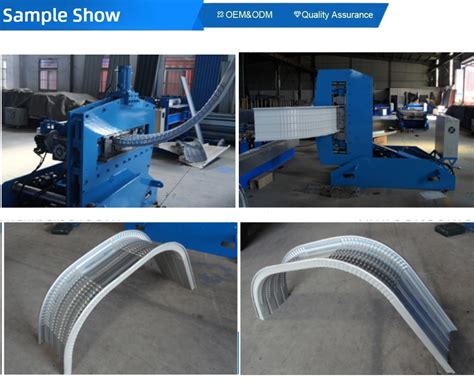 Crimping Curving Machine For Standing Seam Roof Panel Shandong