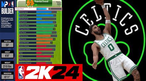 JAYSON TATUM PLAYOFF BUILD IS OVERPOWERED NBA 2K24 NEXT GEN YouTube