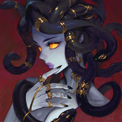 Artstation Medusa Morry Medusa Art Medusa Monster Girl