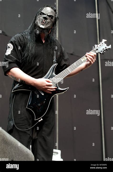 Amsterdam Netherlands June 21 Mick Thomson Of Slipknot Performs On