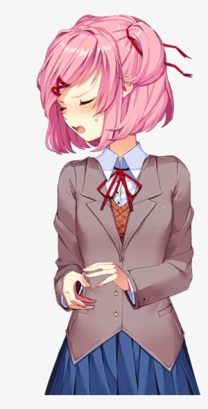 Funsee This Doki Doki Literature Club Natsuki Sprites Transparent