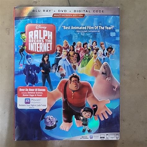 Disney Media Ralph Breaks The Internet Dvdbluray Poshmark