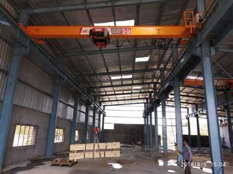 Single Girder Eot Crane Application Outdoor Yard At Best Price In Pune