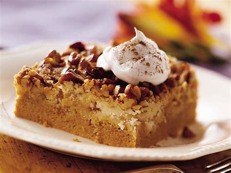 Praline Pumpkin Dessert Recipe From Betty Crocker