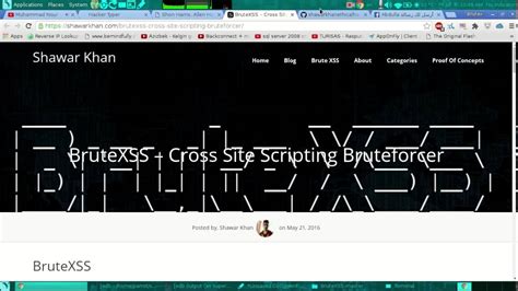 Tool Bruteforce On Xss By W0lgix YouTube