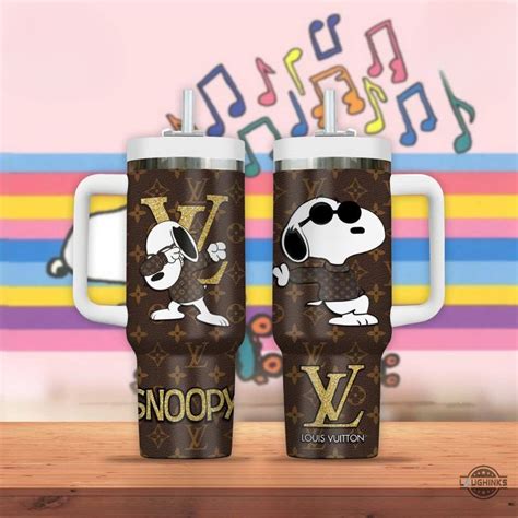 Louis Vuitton Stanley Tumbler 40 Oz Dupe X The Peanuts Snoopy X Lv