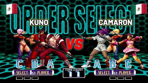 KUNO vs Camarón KOF 2002 The King of Fighters YouTube