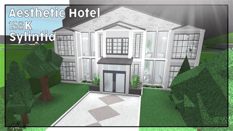 Roblox Bloxburg Huge Hotel Speed Build - Free Robux Groups In Roblox