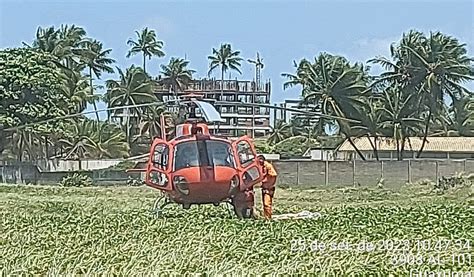 Adolescente De 12 Anos Se Afoga E é Resgatado Na Praia De Guaxuma