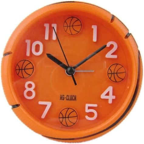 Clock Réveils Creative 3D Basketball Football Sport Réveil Stéréo