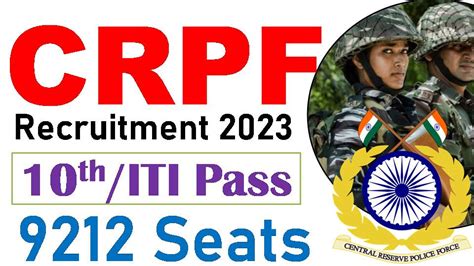 Crpf Constable Technical And Tradesman Recruitment 2023 Jankari Abhi