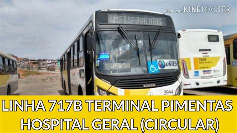 Linha A B Terminal Pimentas Hospital Geral Circular Via Av