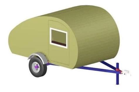 Projeto Mini Trailer Motorhome Detalhado Para Fabrica O