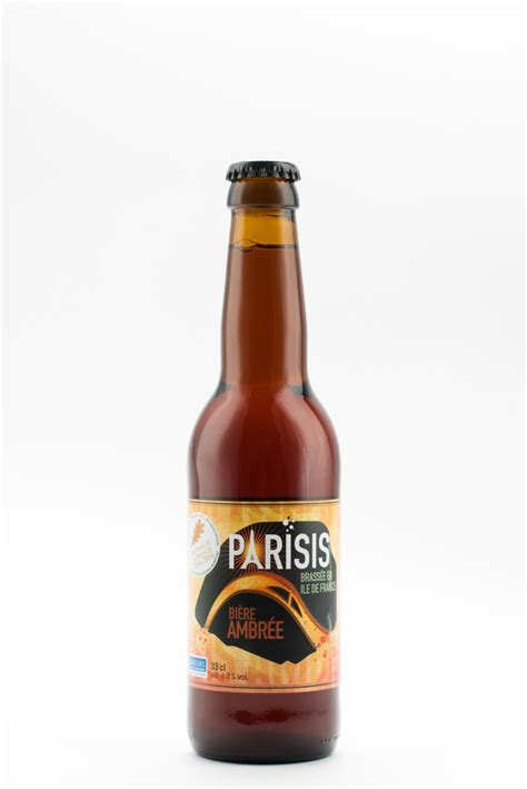 Parisis ambrée 33 cl 33 cl Brasserie Parisis Locavor fr