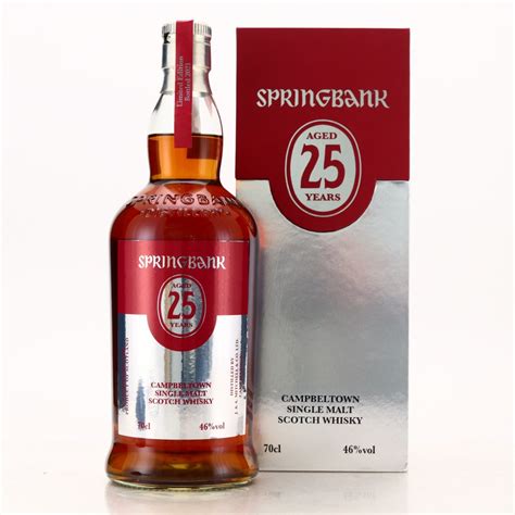 Springbank 25 Year Old 2021 Release Alcovault Grand Whisky Auctions